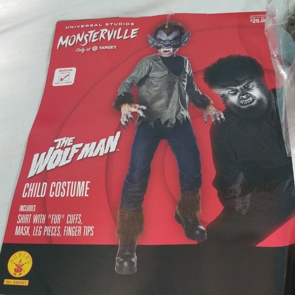 Rubies Monsterville Werewolf Universal Studios new - Picture 4 of 8